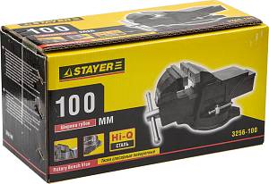STAYER 100 мм, слесарные тиски (3256-100)